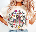 Floral Castle Graphic Tee