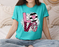Love Patterned Graphic Tee