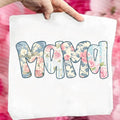 Mama Blue Roses Name Graphic Tee