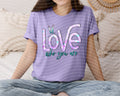 Love Who You Are Graphic Tee