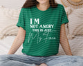 I'm Not Angry This is Just My Face Graphic Tee