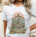 Ho Took the Nails for Me Graphic Tee