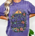 My Sin Was Great His Love Was Greater Graphic Tee