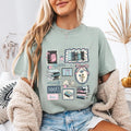 Love Books Stamps Graphic Tee