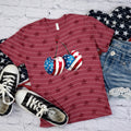 Flag Cherries Graphic Tee