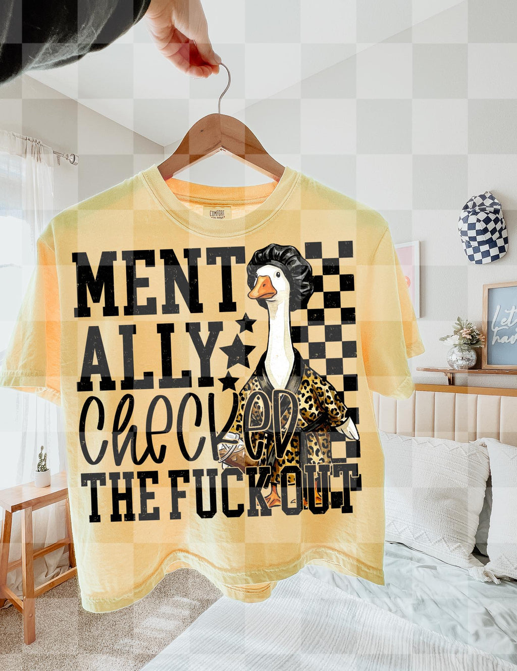 Mentally Checked Out Graphic Tee