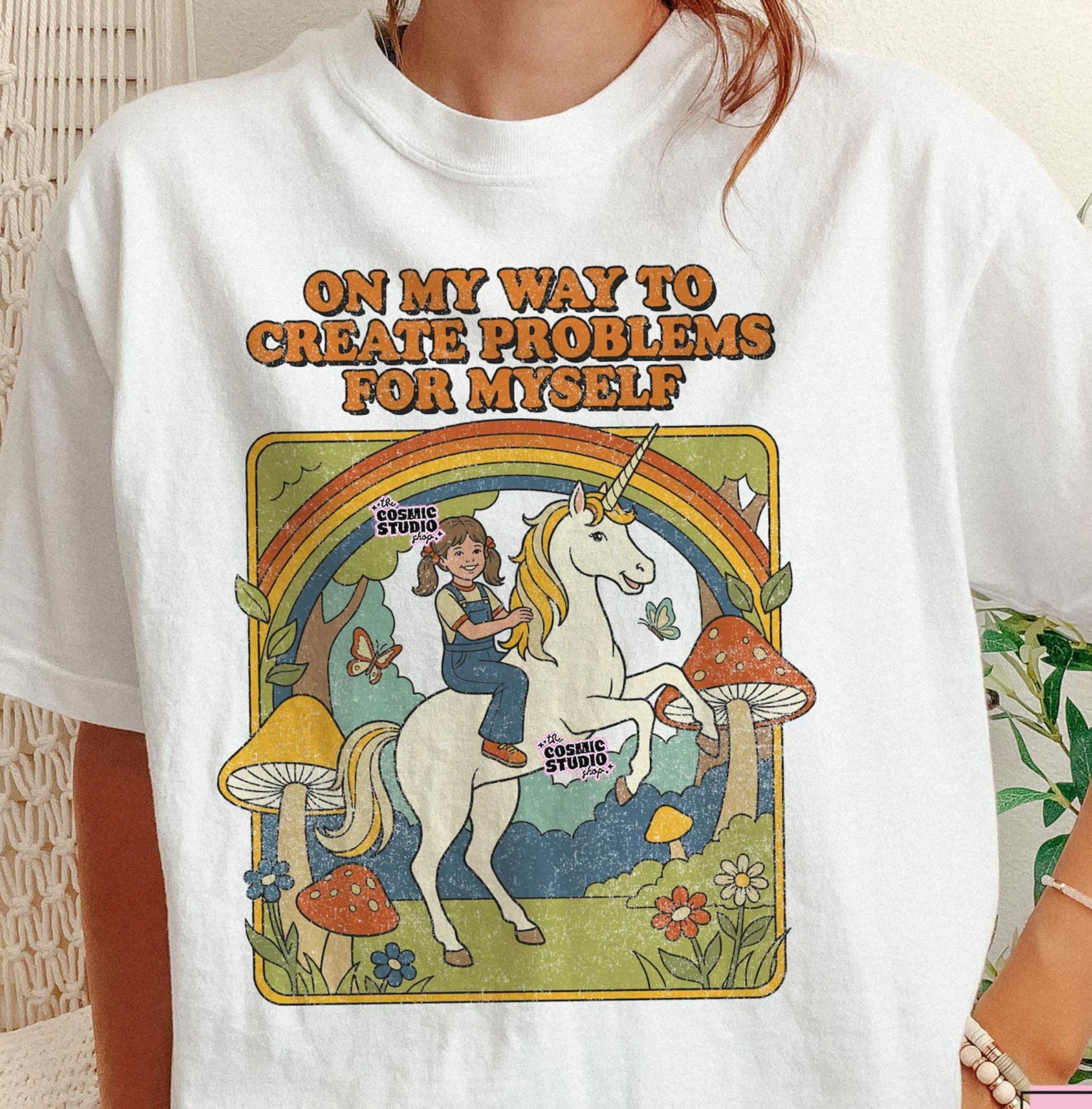 On My Way to Create Problems for Myself Graphic Tee