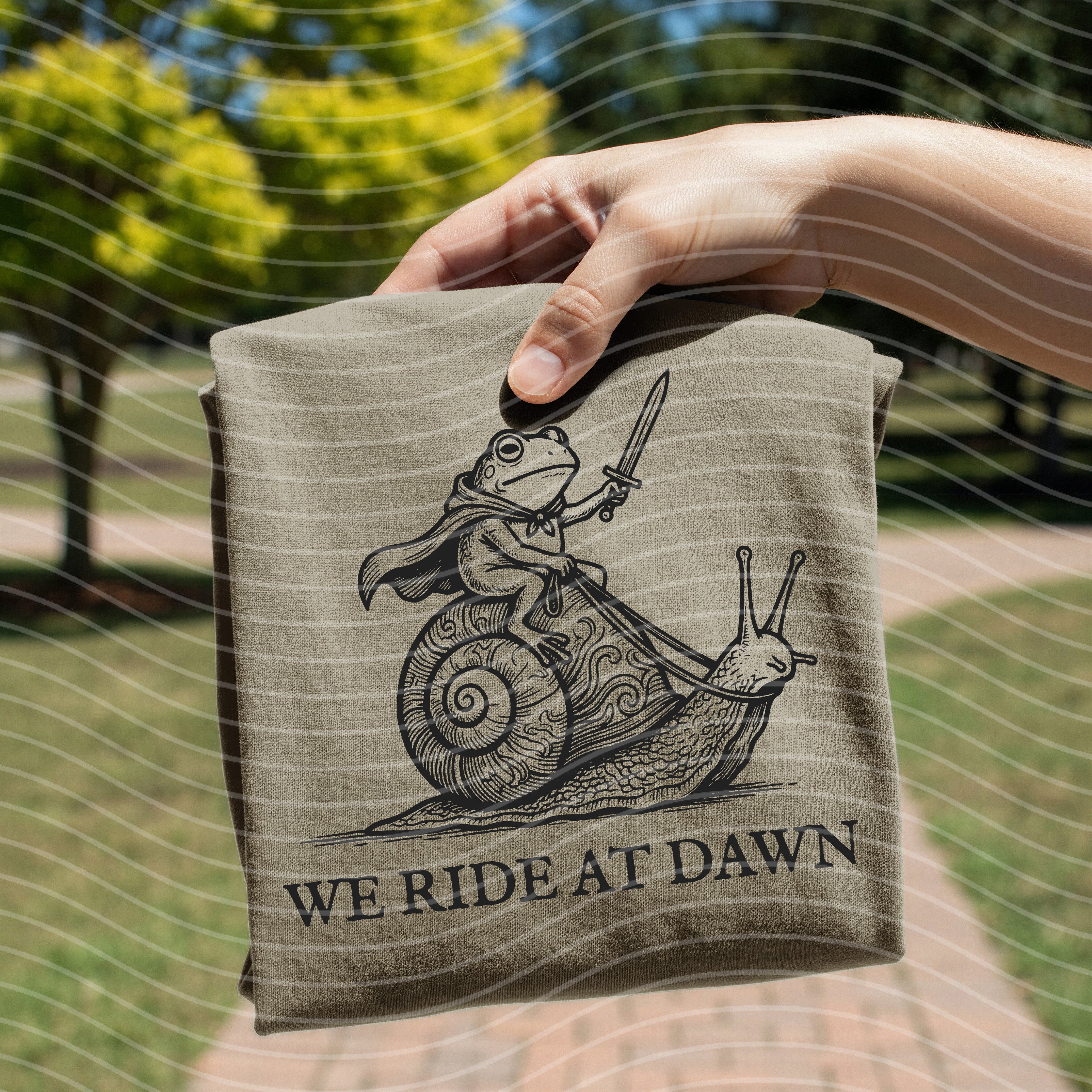 We Ride at Dawn Graphic Tee
