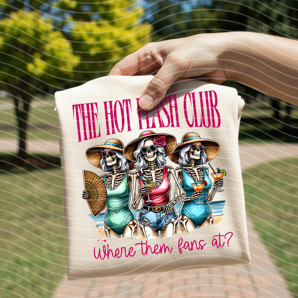 The Hot Flash Club Graphic Tee