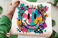 Flower Smiley Graphic Tee