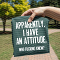 Apparently I Have an Attitude Graphic Tee