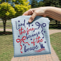 Land of the Free Because of the Brave Graphic Tee
