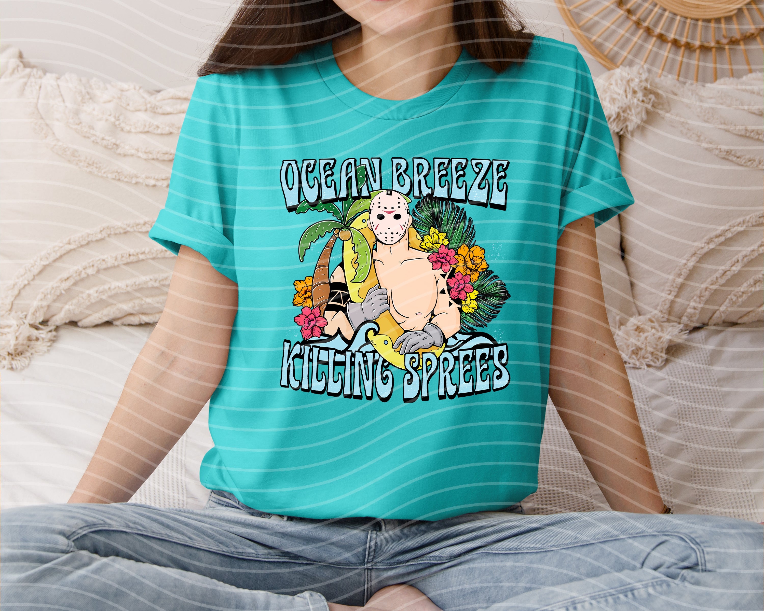 Ocean Breeze Killing Sprees Graphic Tee