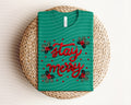 Stay Merry Yarn Graphic Tee