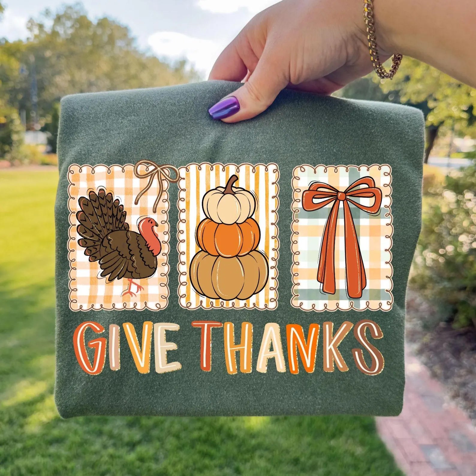 Give Thanks Graphic Tee