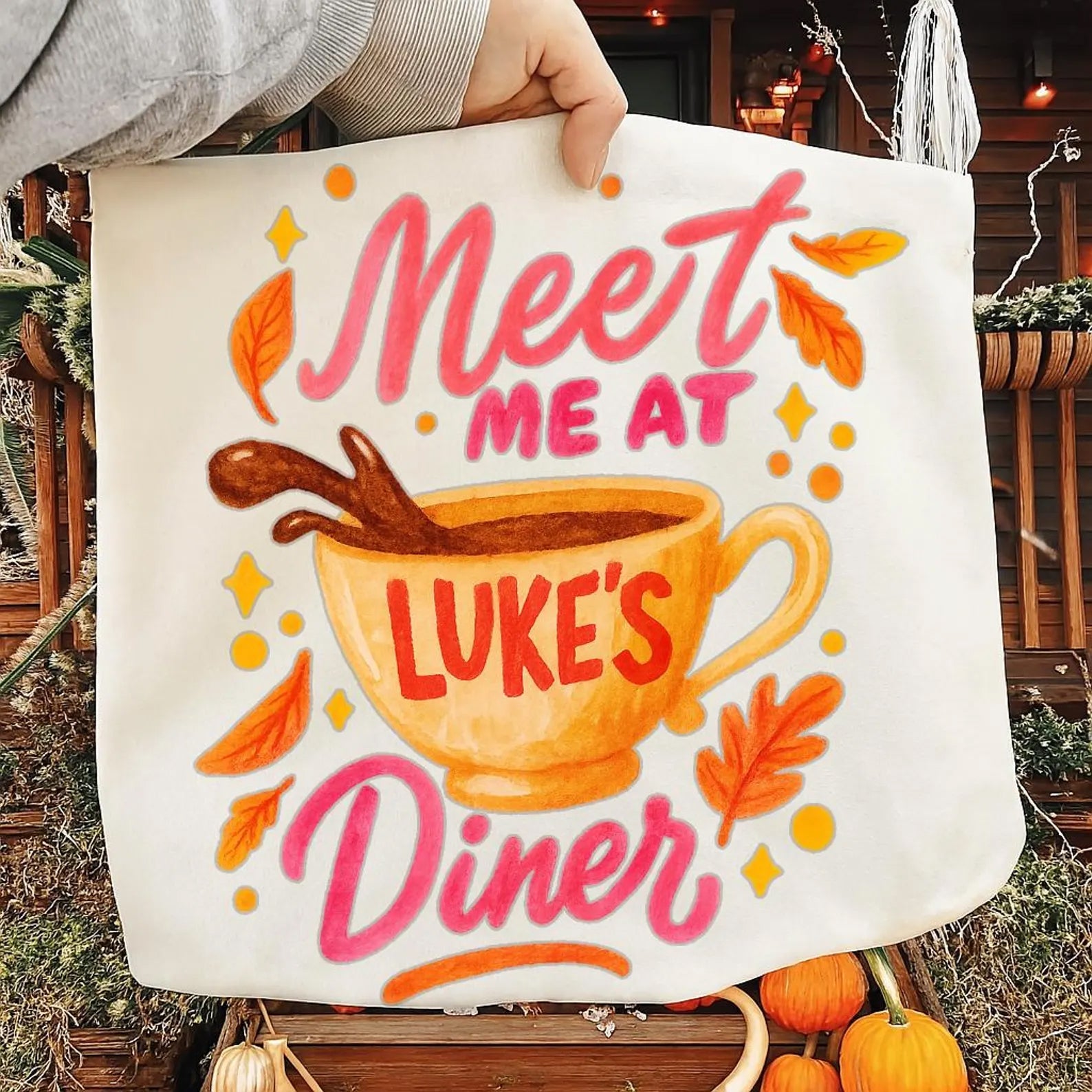 Meet Me at Luke's Diner Graphic Tee