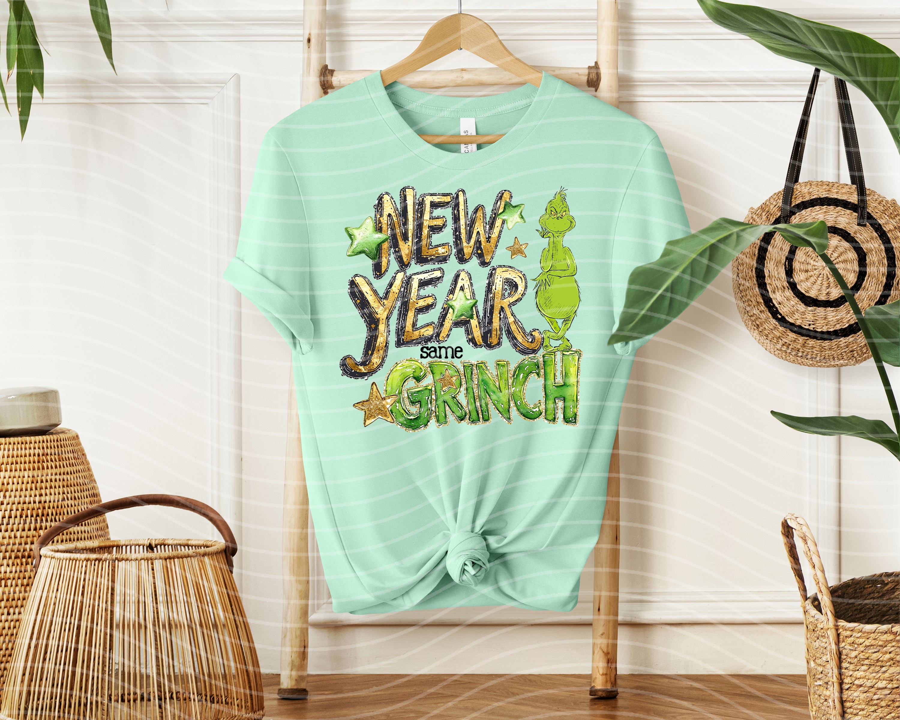 New Year Same Mean One Graphic Tee