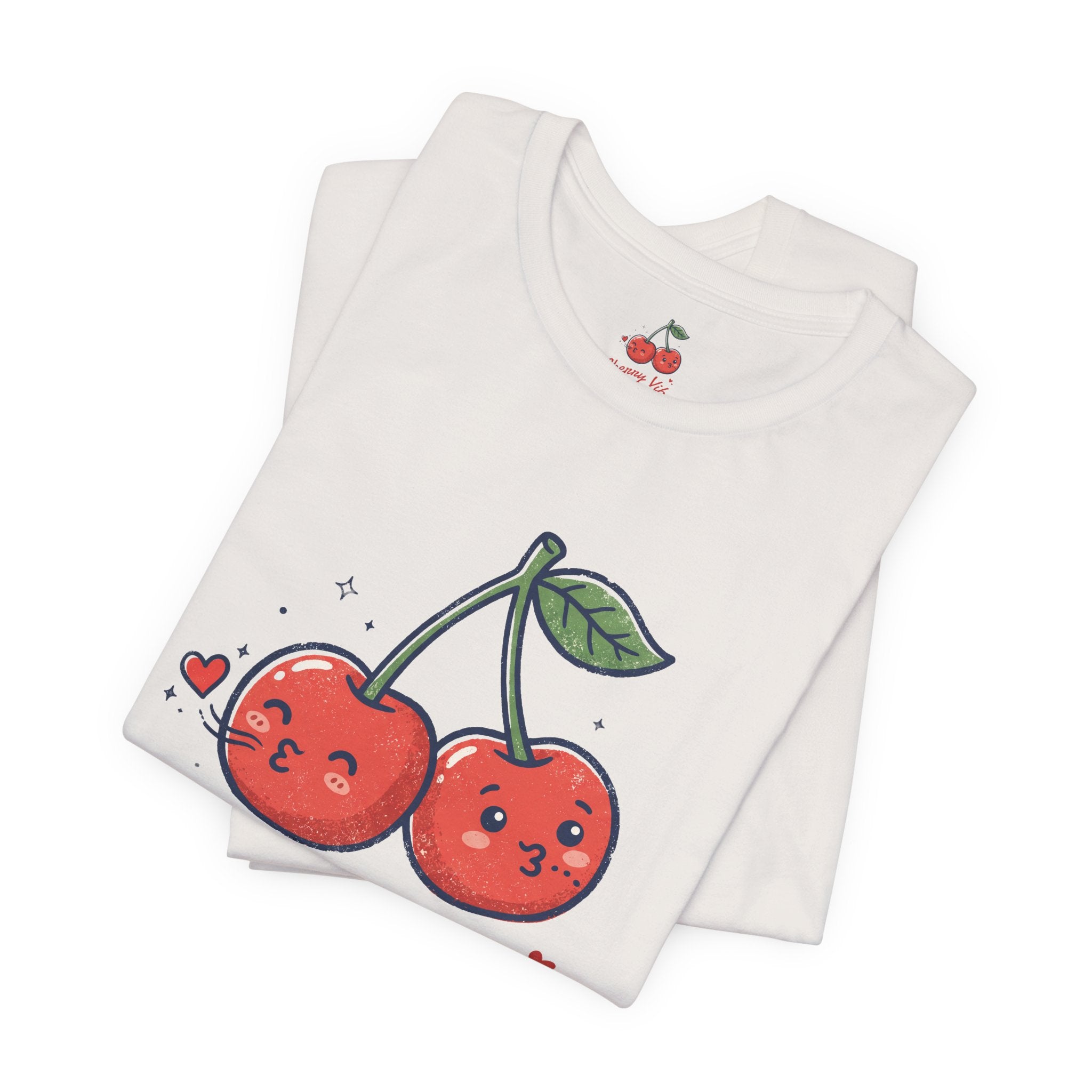 Cherry Vibes Only Tee | Cute Kawaii Cherries Shirt