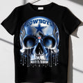 Cowboys Metal Skull Graphic Tee