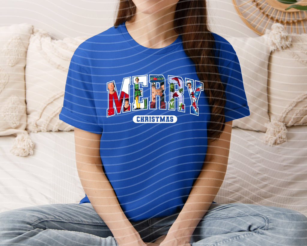 Merry Christmas Movies Graphic Tee