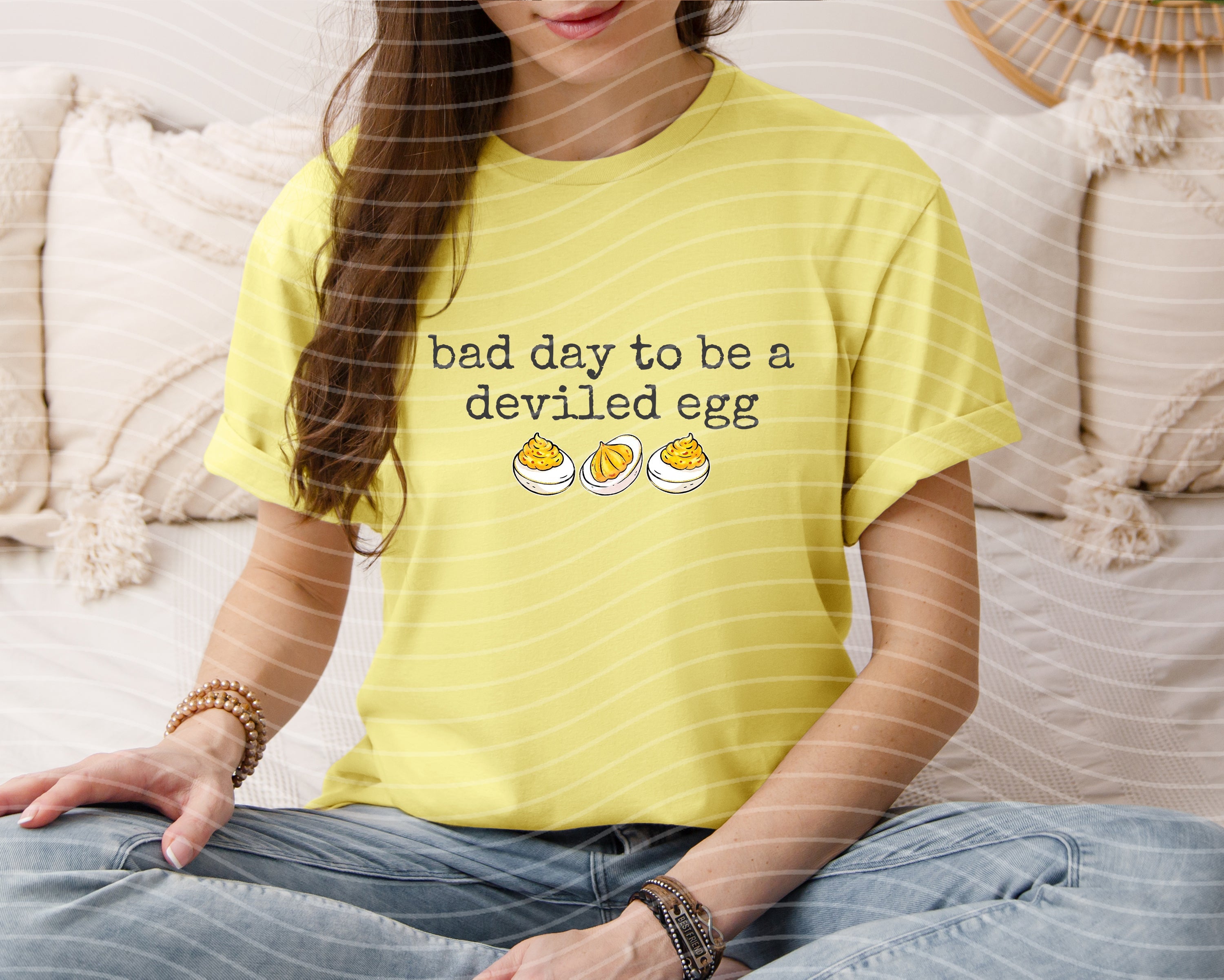 Bad Day to Be a Deviled Egg Graphic Tee