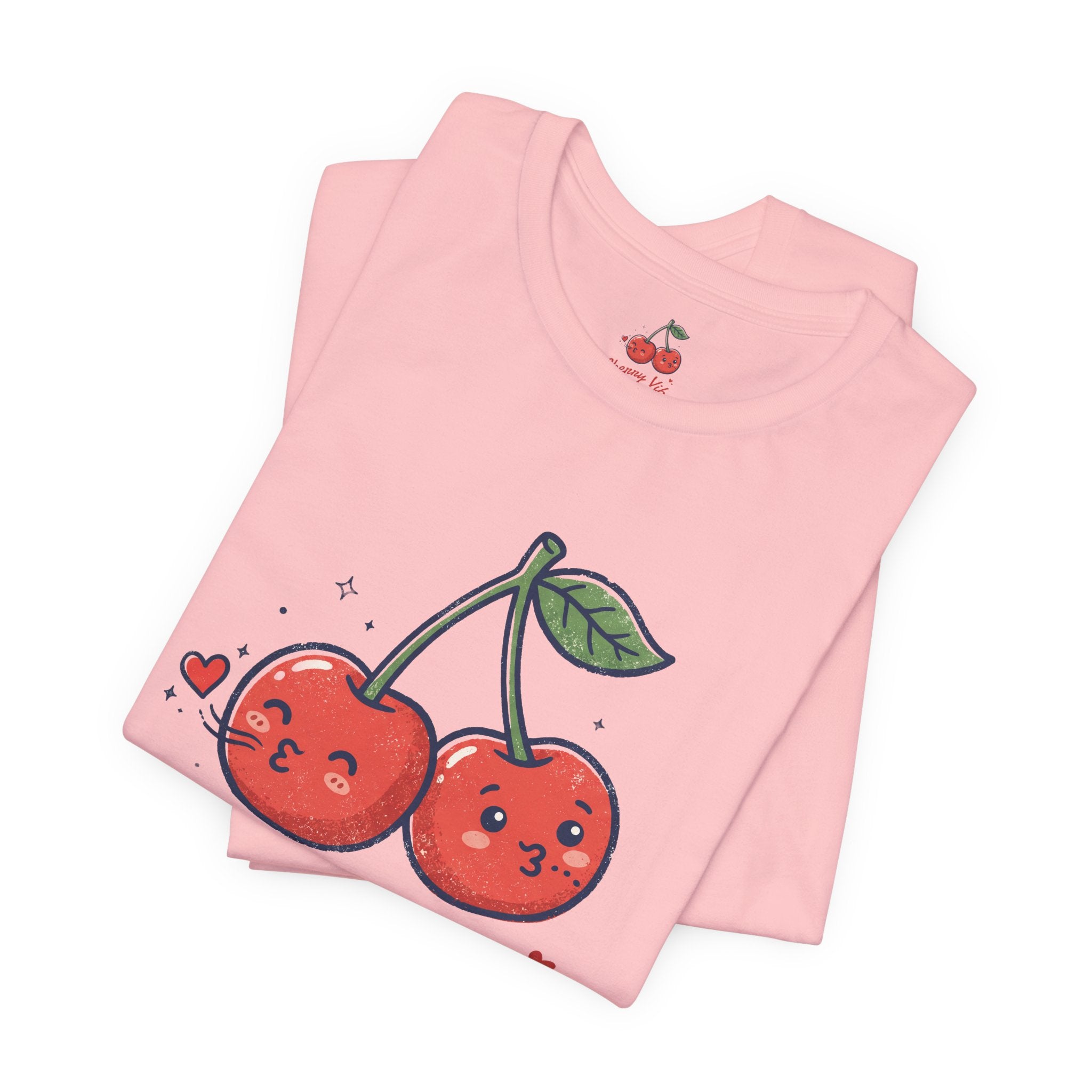 Cherry Vibes Only Tee | Cute Kawaii Cherries Shirt