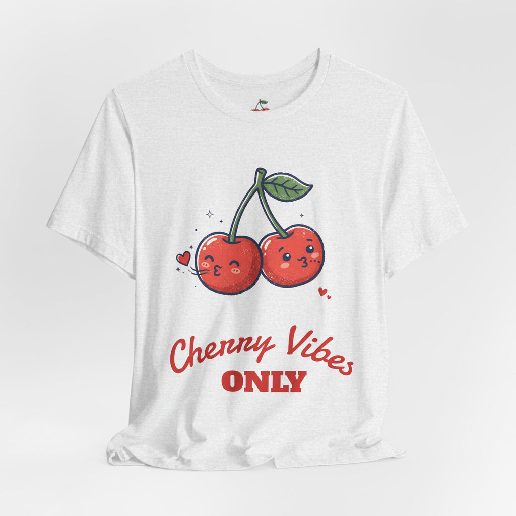 Cherry Vibes Only Tee | Cute Kawaii Cherries Shirt