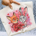 Furry Couple Graphic Tee