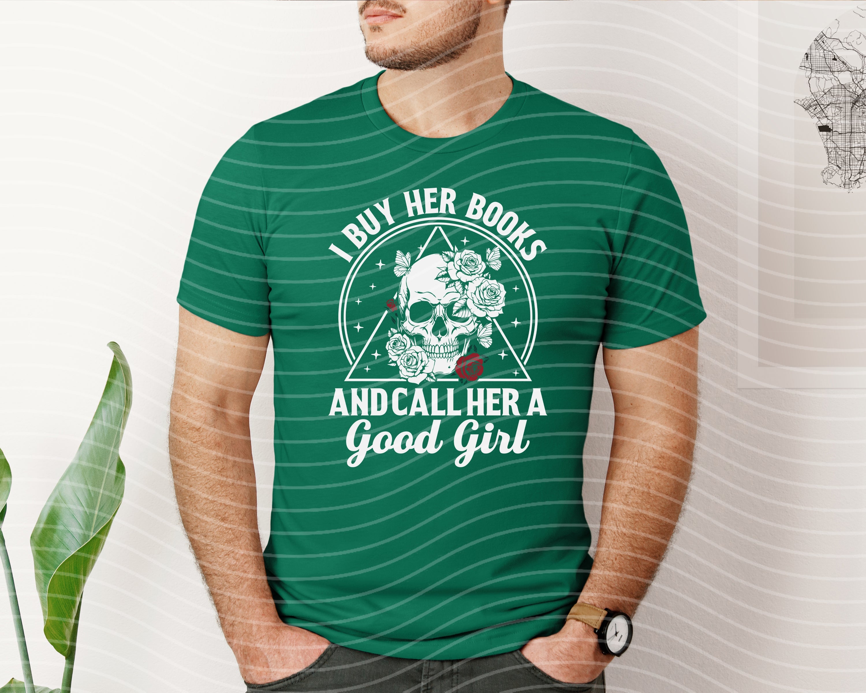 I Buy Her Books Graphic Tee