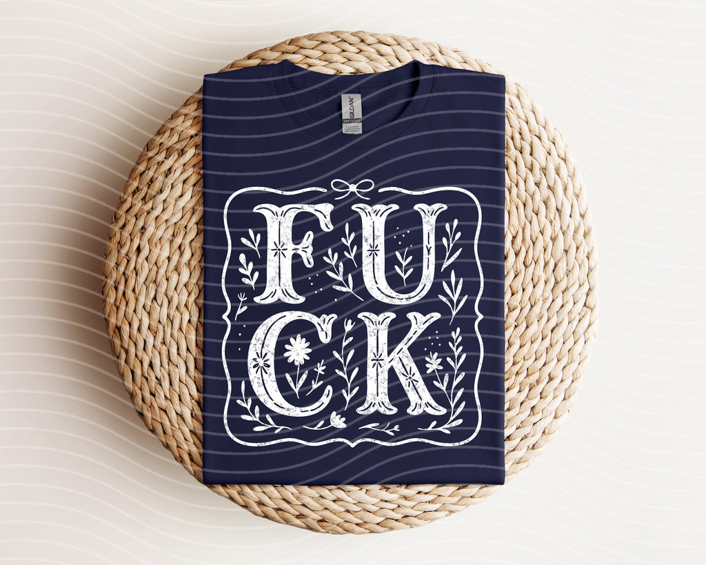 F*** Floral Graphic Tee