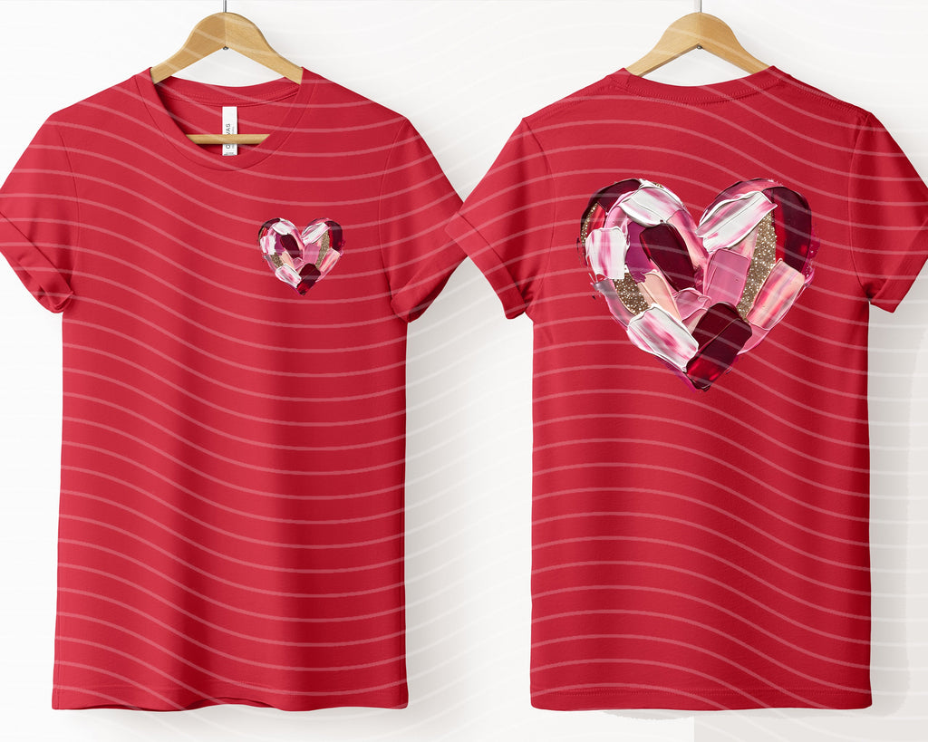 Painted Heart Graphic Tee
