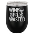 Wine Girl Wasted 12 oz Polar Camel Wine Tumbler