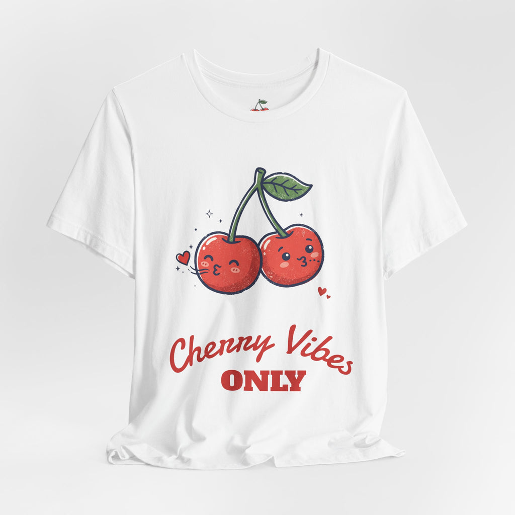 Cherry Vibes Only Tee | Cute Kawaii Cherries Shirt