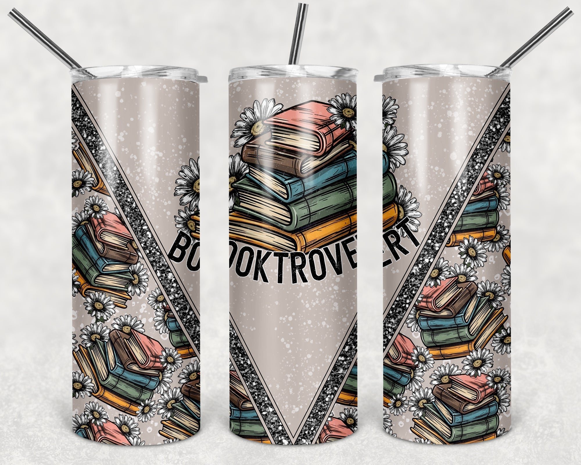 Booktrovert 20 oz Skinny Tumbler