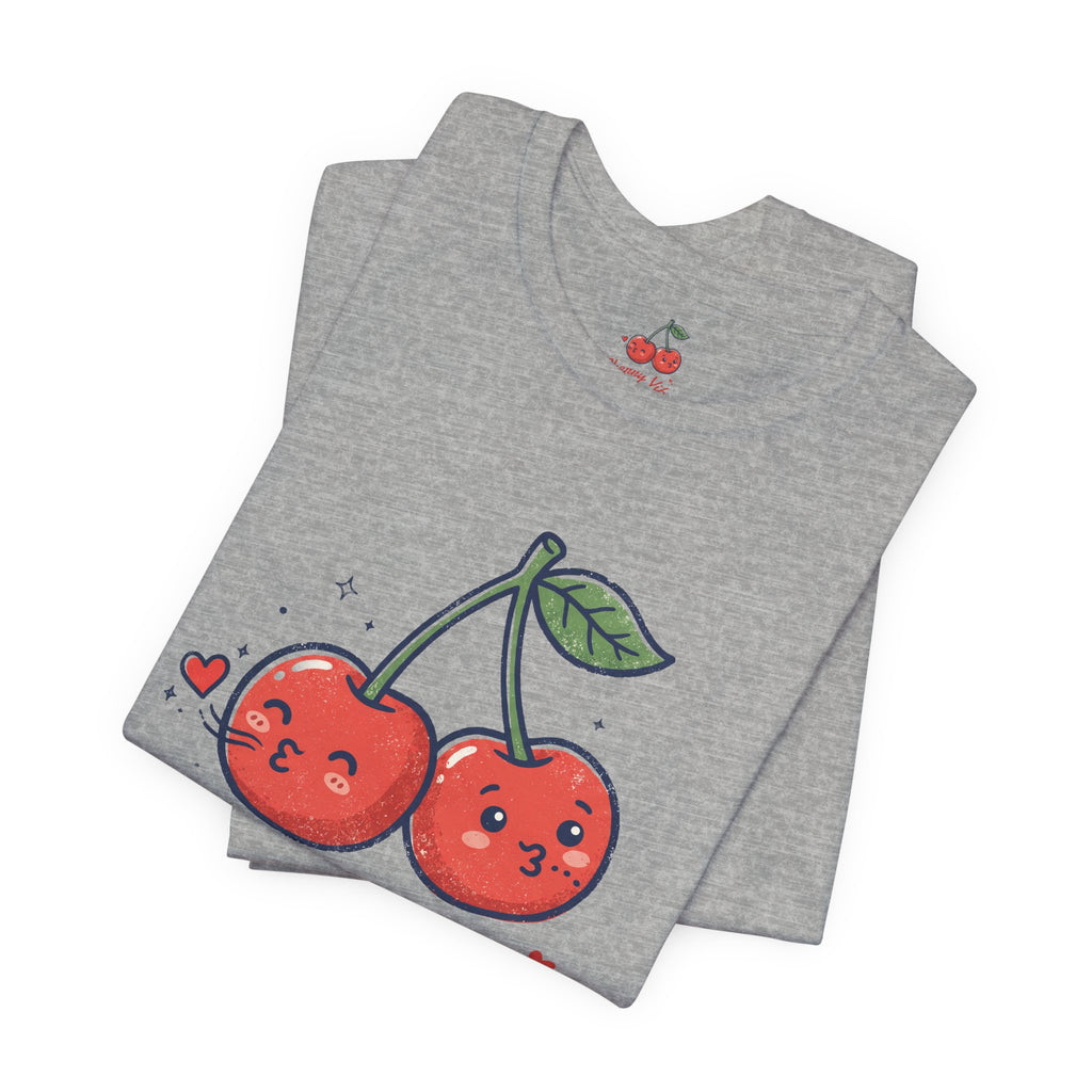 Cherry Vibes Only Tee | Cute Kawaii Cherries Shirt