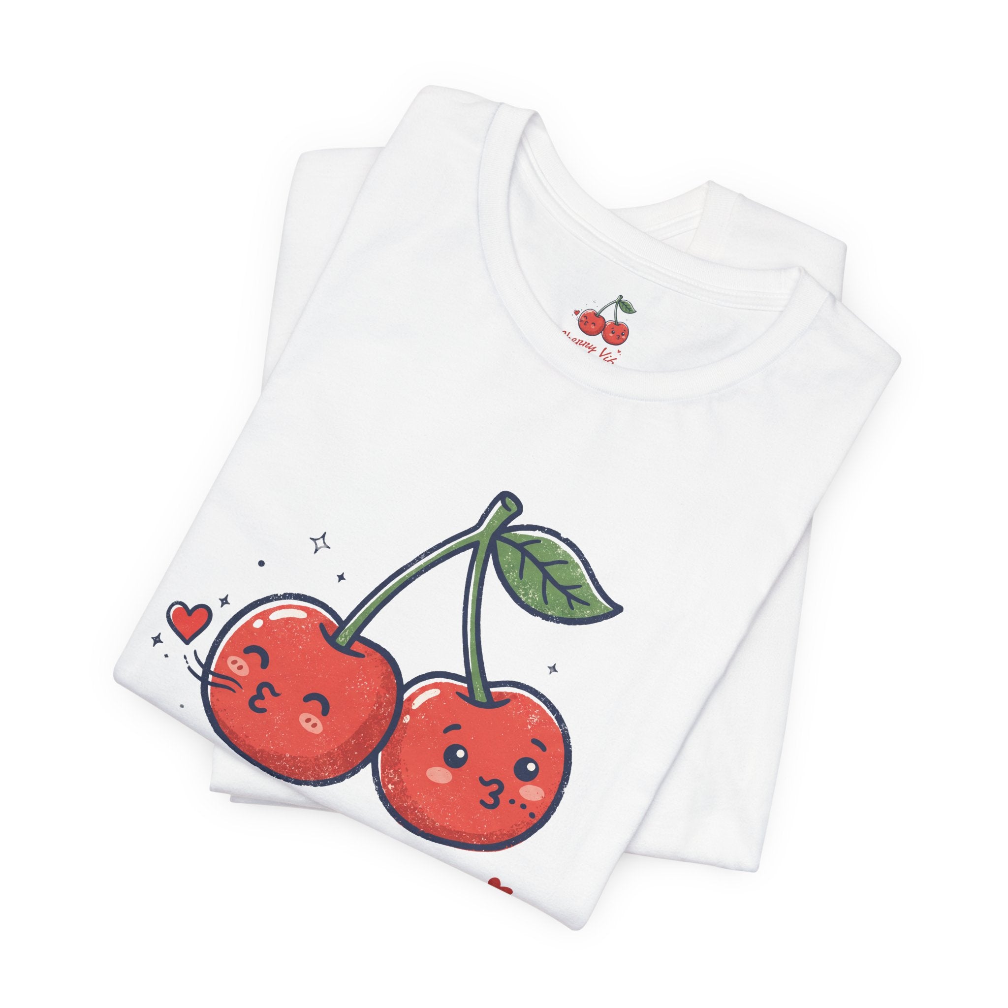Cherry Vibes Only Tee | Cute Kawaii Cherries Shirt