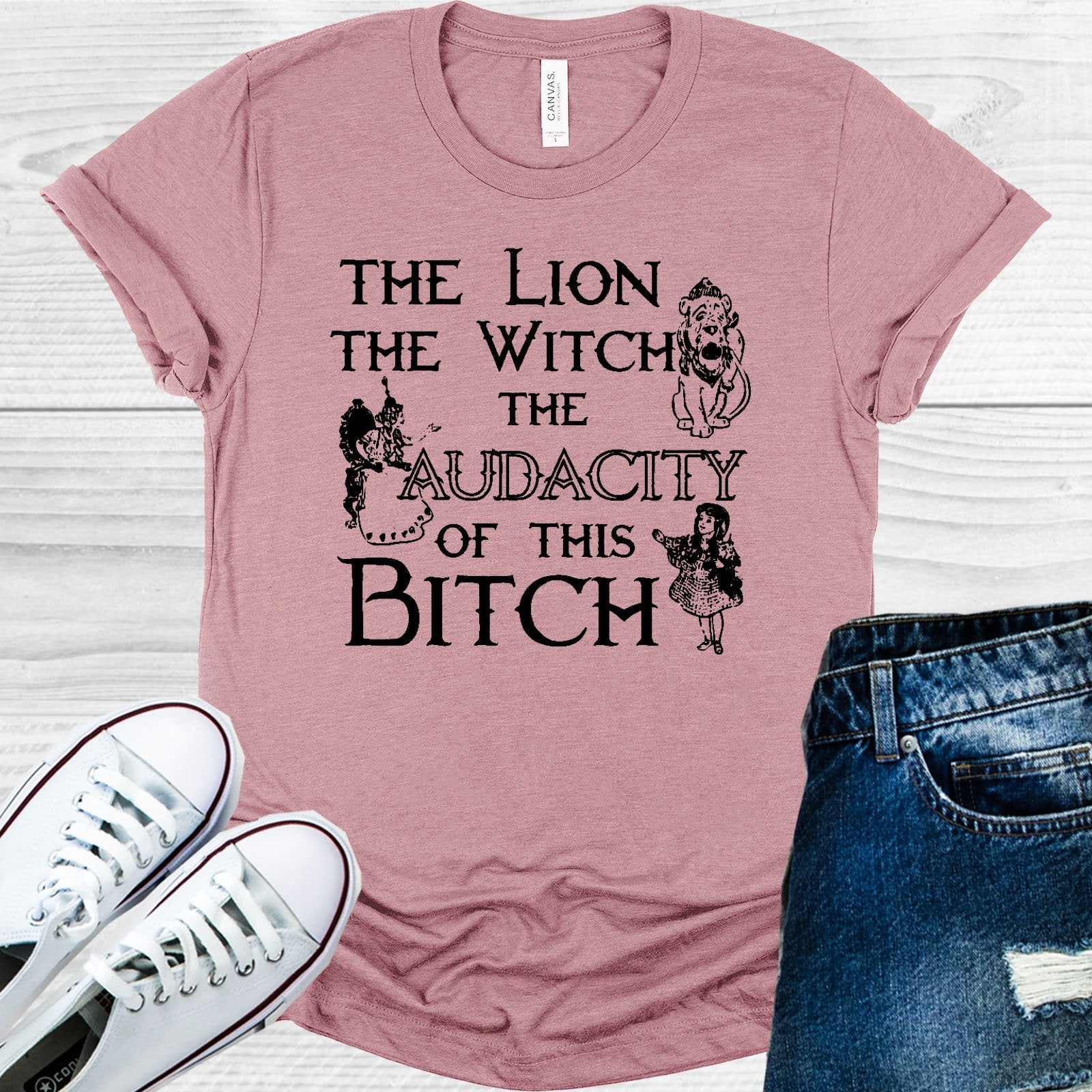 The Lion The Witch The Audacity of This B**** Graphic Tee