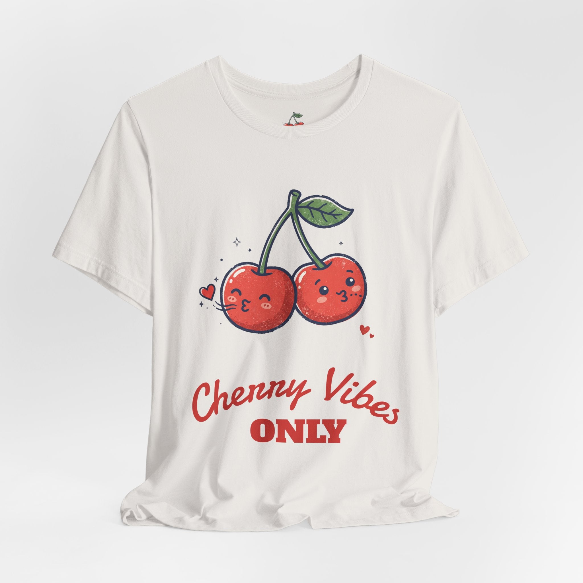 Cherry Vibes Only Tee | Cute Kawaii Cherries Shirt