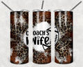 Coach's Wife 20 oz Skinny Tumbler