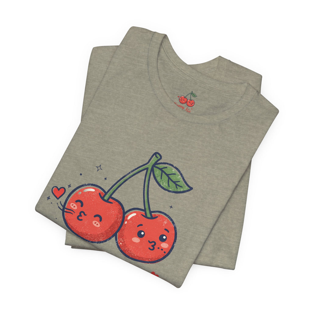 Cherry Vibes Only Tee | Cute Kawaii Cherries Shirt