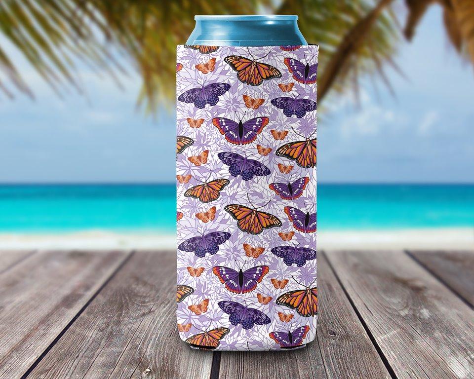Can Cooler - Butterflies