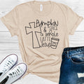 Pumpkin Spice and a Whole Latte Jesus Graphic Tee