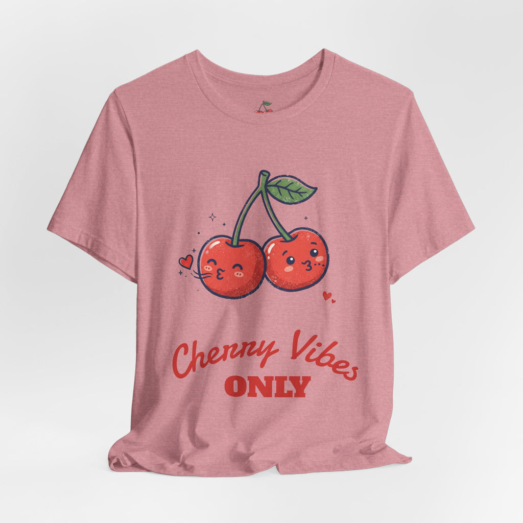 Cherry Vibes Only Tee | Cute Kawaii Cherries Shirt