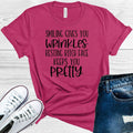 Smiling Gives You Wrinkles Graphic Tee