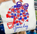 Game Day Floral Graphic Tee