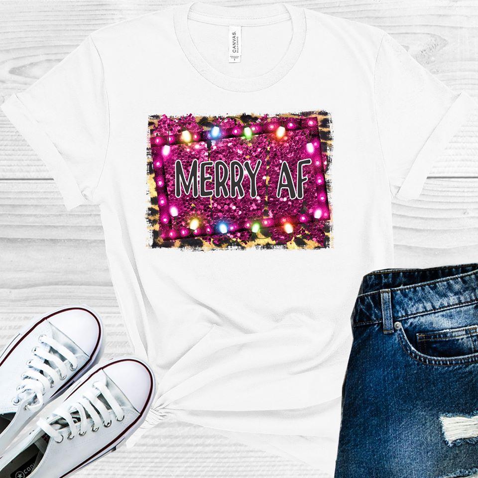 Merry AF Graphic Tee