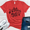 Deck Yourself Before You Wreck Yourself Graphic Tee