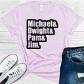 The Office Characters Graphic Tee