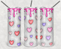 Puff Hearts 20 oz Skinny Tumbler