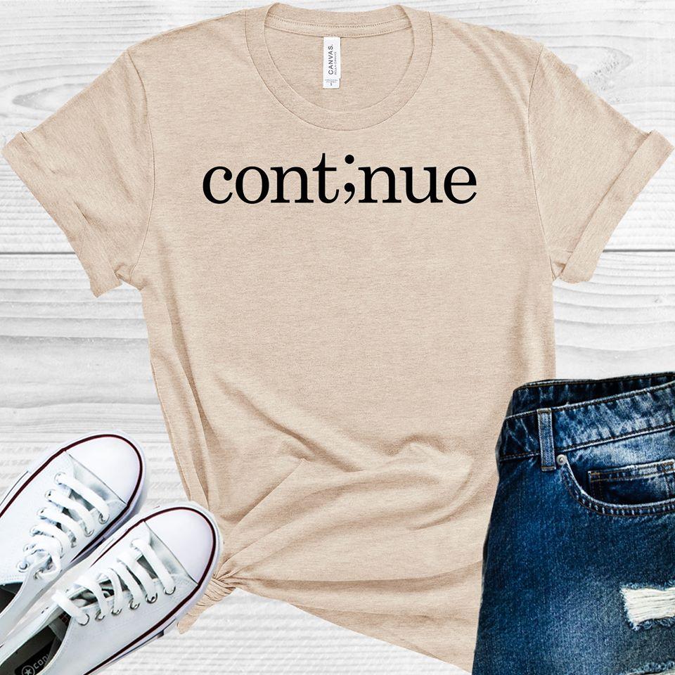 Cont;nue Graphic Tee